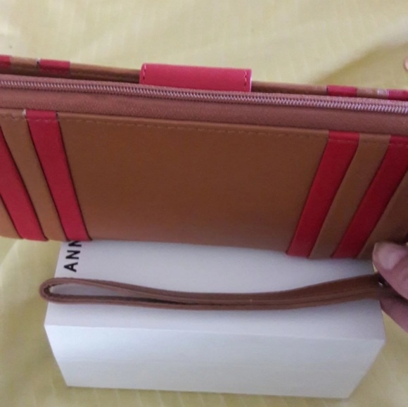 Two color geniune leather RFID wallet - Picture 2 of 4